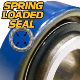 HD Switch (2 Kits) Stainless Axle & Bearing Rebuild Kit for Scag 43581 482621 482622 43584