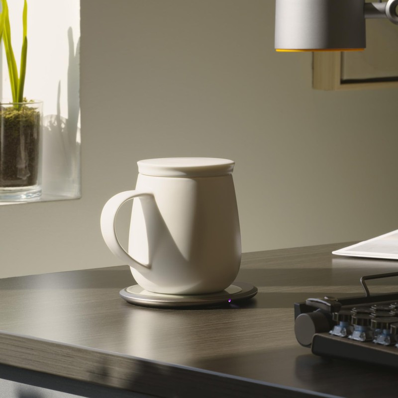 Ui 3 Self Heating Mug Set (Jasmine White)