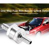 2 x fuel check valve, aluminium fuel check valve, check