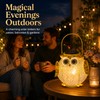 Solar Hanging Owl Lantern – IP44 Waterproof Metal Garden Light