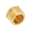 Uenede 2PCS Brass Garden Hose End Plug Cap 3/4" GHT