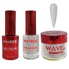 WAVEGEL Soak-Off Gel, Nail Lacquer & Acrylic/Dip Powder Matching Set