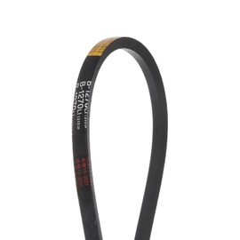 sourcing map 2 pieces B-1270 V-belt drive belt 1270 mm inner circumference rubber for power transmission