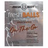 Fresh Balls "On-The-Go" Lotion Packets for Men (Unscented) - Pack