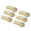 6pcs G4 LED Bulb 700LM 7W 72LED 360 Degree Lighting