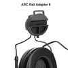 QIRUIMY ARC Rail Adapter Ⅱ Tactical Helmet Headset with a