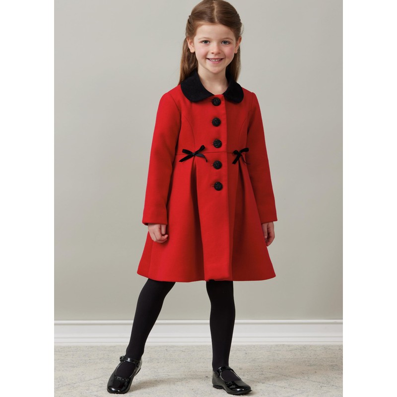 Butterick Children's Coat Sewing Pattern Kit, Design Code B6921, Sizes