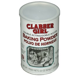 Clabber Girl Double Acting Baking Powder, 22 Ounce