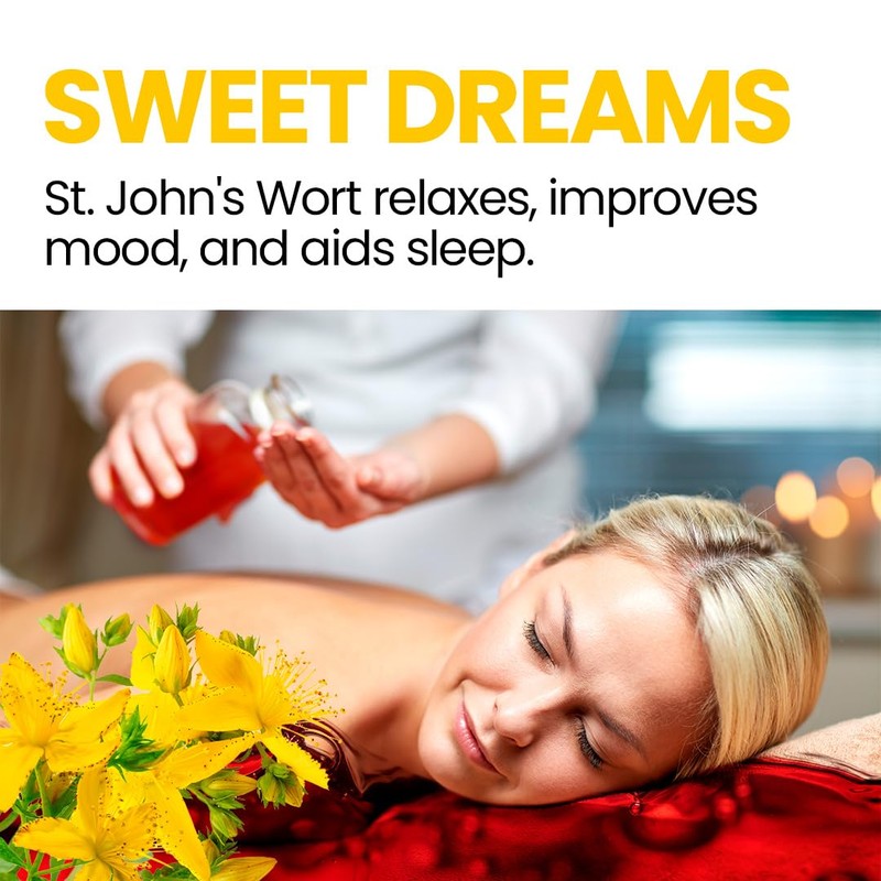 Hypéricum Drops Relaxing Massage Oil St. John's Wort Forte Concentrate