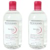 Bioderma Sensibio H2O Cleansing Water, 500ml, 2 pcs / 바이오더마 센시비오 H2O 클렌징 워터, 500ml, 2개