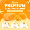 Troopibite Real Mango Gummies, Made with Real Fruit, Vegan Chewy