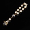 Harry and Henry Rosary Bracelet for Woman White Pearl Baptism