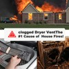 Dryer Vent Cleaner Kit Compatible with dyson V7 V8 V10