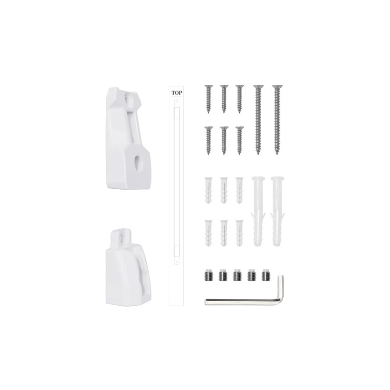 Hole Mounting Kit for Babelio 29.7-46.5" Auto Close Baby/Dog Gate
