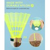 AboveGenius Badminton Rackets Set with 6 Shuttlecocks, Lightweight Badminton Set