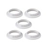 Lansonee 5 Pcs Lamp Shade Reducer Ring E27 Converter, for
