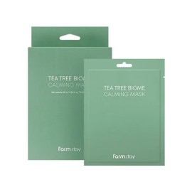 farm stay Tea Tree Biome Calming Mask Pack (10 sheets) / 티트리 바이옴 카밍 마스크팩 10매 없음