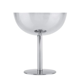 VIFERR Ice Cream Sundae Stainless Steel Dessert Cups Cocktail Cups Sorbet Bowls for Salad, Fruit, Pudding,