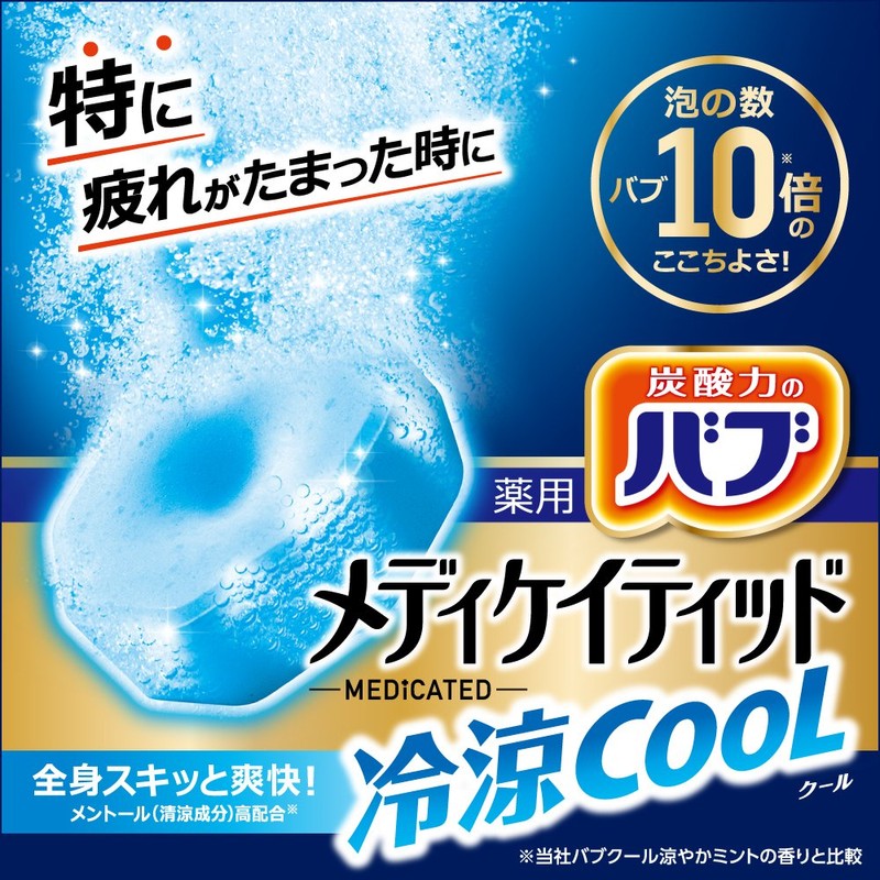 バブ メディケイティッド 冷涼クール 6錠入