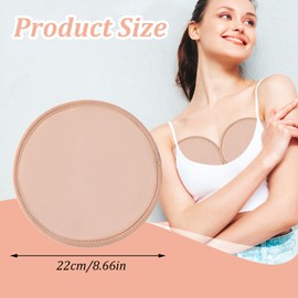 Tucnoeu Castor Oil Pack,4pcs Adjustable Organic Castor Oil Pads For Breast,Reusable Castor Oil Packs Kit Caster Oil Wrap For for Waist, Back, Belly, Neck And Joint Care Khaki, White