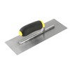 ZJNOTED plastering Trowel 12"X4" Carbon Steel Soft Handle plastering Trowel