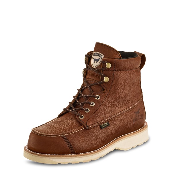 Irish Setter, Wingshooter, Men’s, 7", Waterproof, Hunting Boot, Amber, 7.5
