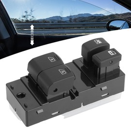 Driver Side Power Window Switch Front Left Compatible for Infiniti G35 2004-2007 Nissan 350Z 2003-2007, w/Hummer H2 Fitment Replaces OE 25401CD000, 25401CD010