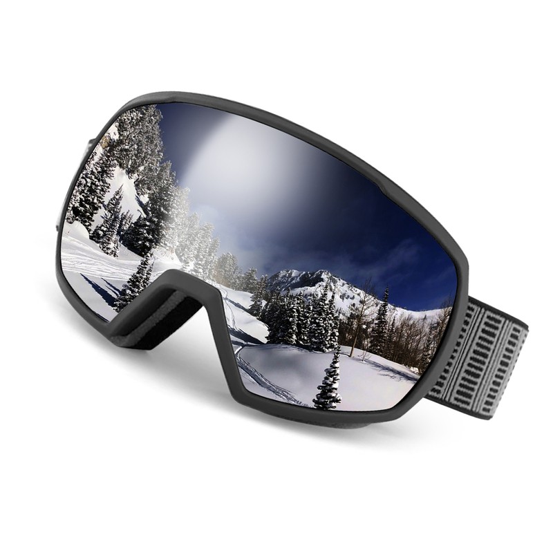 Shock Resistance Ski Goggles for Men Women Anti Fog UV