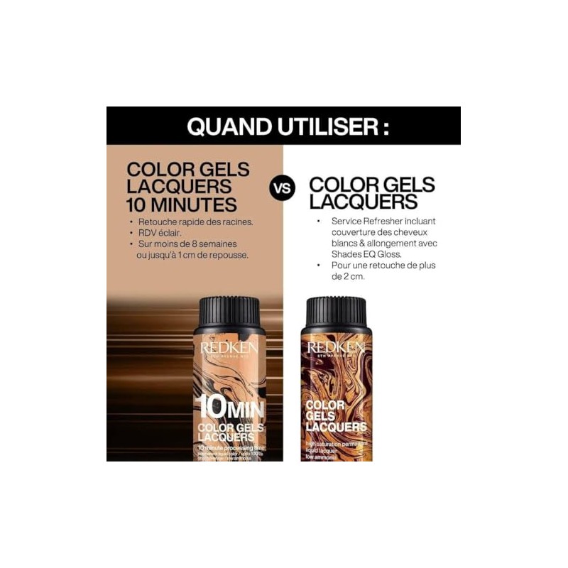 Color Gels Lacquers 5.64 Red Orange 5RO Redken 60ML