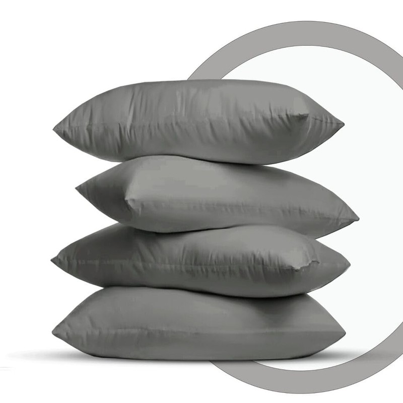 Pillowcases - 4 Pack Housewife Pillowcase Set | Envelope Closure
