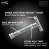 Pearl Flexi Open Comb Adjustable Safety Razor - Made of