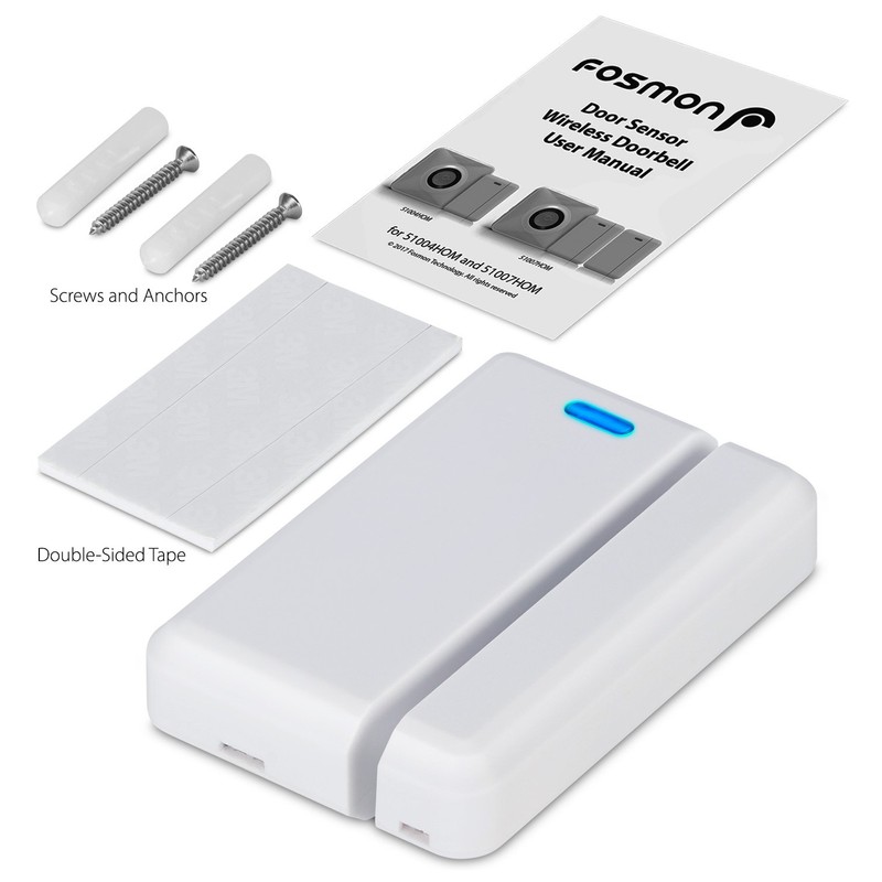 Fosmon WaveLink 51018HOM Add-On Door Contact Sensor Unit (No Receiver)