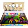 Kit Montessori Juego Didáctico Ensarte Y Secuencia