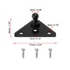 X AUTOHAUX 2 Set 10mm Car Ball Stud Brackets for