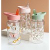 A Little Lovely Company Sage Flowers Kids Water Bottle