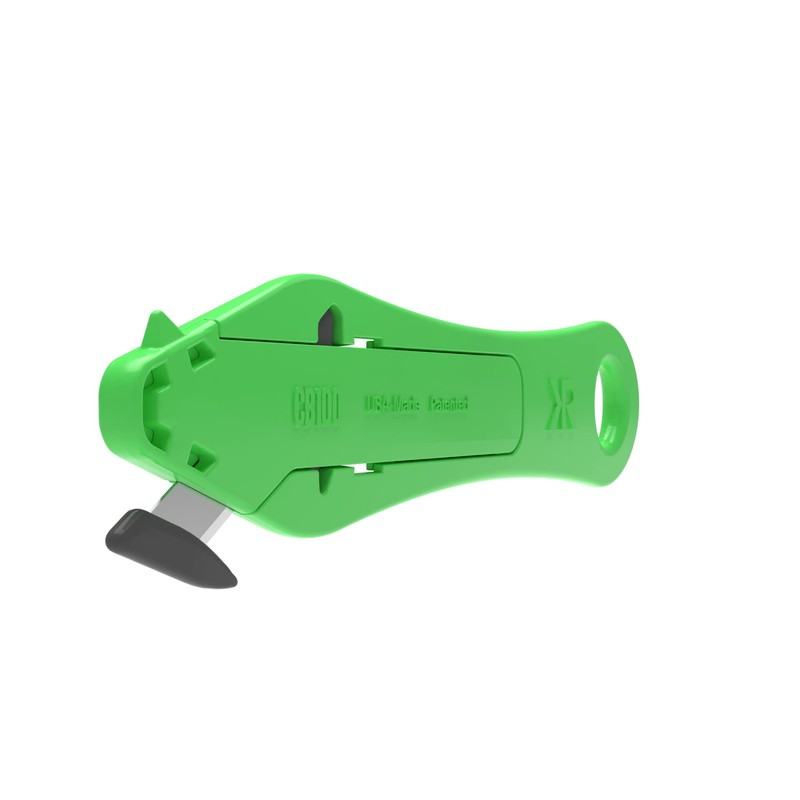 Riteknife CB100 Box Cutter, Concealed Blade Avoids Contact With Skin,