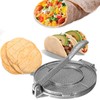 Wakects Tortilla Maker, Aluminium Alloy Tortilla Press 6.5in Pressing Tool