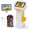 Ahalfcit Kids Digital Microscope 2.4" IPS HD Screen 1000X Magnification