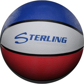 Sterling Red/White/Royal 28.5 Size 6 Rubber Basketball