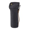 tone AY-04 Bottle Cover, Denim, Black, Approx. Diameter 3.1 x