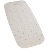 Maximex Bathtub mat Natural Rubber Beige, 37 x 90 cm