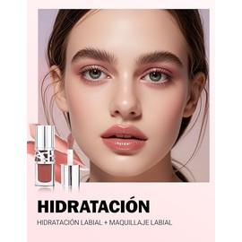 Erinde Brillo de Labios Voluminizador Blam, Altamente Pigmentado y Voluminizador, Ligeramente Picante Para Unos Labios Más Llenos, Ultra Hidratante y Nutritivo,#03