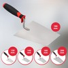 KOTARBAU Stainless Steel Trapezoidal Trowel 180 mm x 80 mm