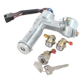 MOTOKU Ignition Switch Assembly and Door Lock Cylinder Set for Toyota Corolla 1987-1992