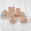 Wooden Toy Daiwa Mini Dinnerware Set (Blue) Wooden Toys Tea