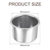 uxcell 1Pcs 51mm Coffee Filter Basket, 4-Cup Stainless Steel Reusable