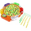Fishing Game Toy Set with Rotating Board fishing plate Parent