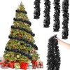 Pack of 6 x 2 m Christmas Tinsel Garland, Tinsel
