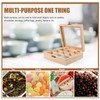 Luxshiny Tea Box Organizer Storage Box - Wooden Tea Bag