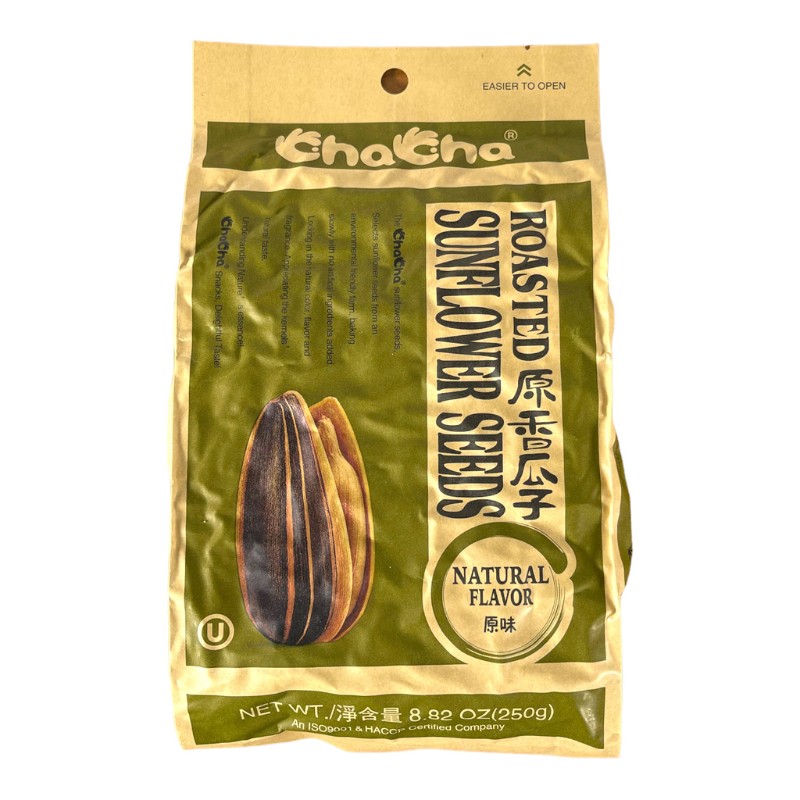 Sunflower Chacha Sunflower Roasted and NOT Salted Seeds (All Nature)